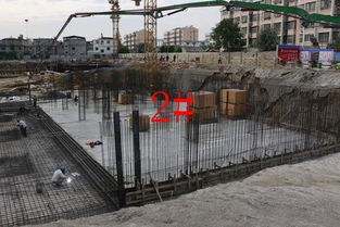 恒業華府十月施工進程 5、6號樓順利建至第七層